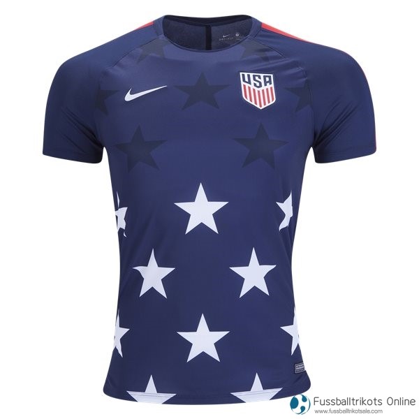 Vereinigte Staaten Training Shirts Pre Match 2017 Fussballtrikots Günstig